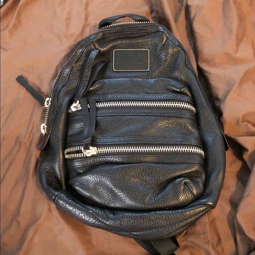 Marc Jacobs leather backpack
